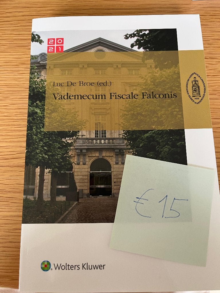 Vademecum Fiscale Falconis, Geld en Beleggen, Nieuw, Ophalen of Verzenden, Luc De Broe