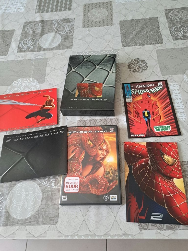 spiderman collector's dvd gift set & col edition, Ophalen of Verzenden, Zo goed als nieuw