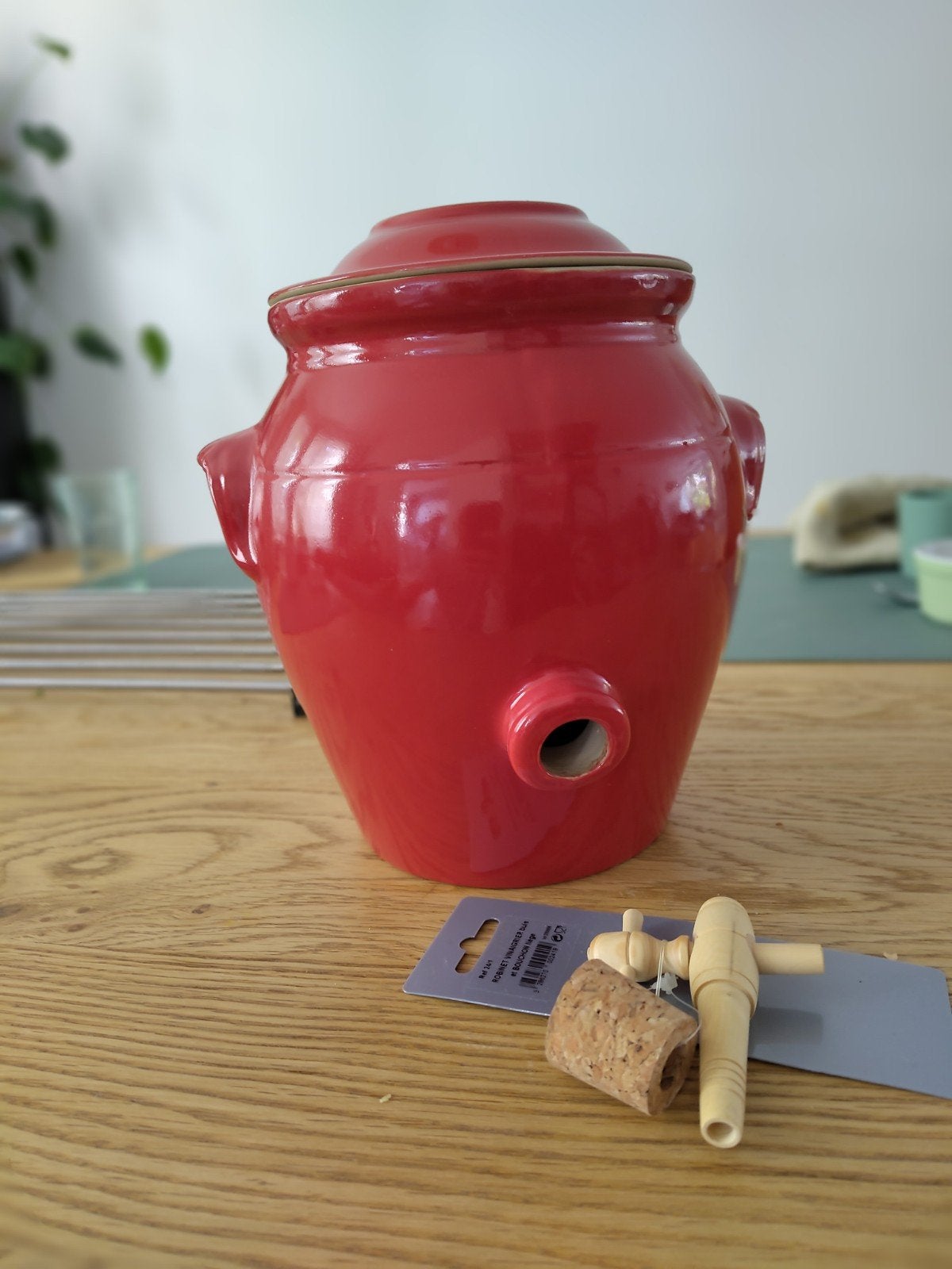 azijnmaker, Ophalen