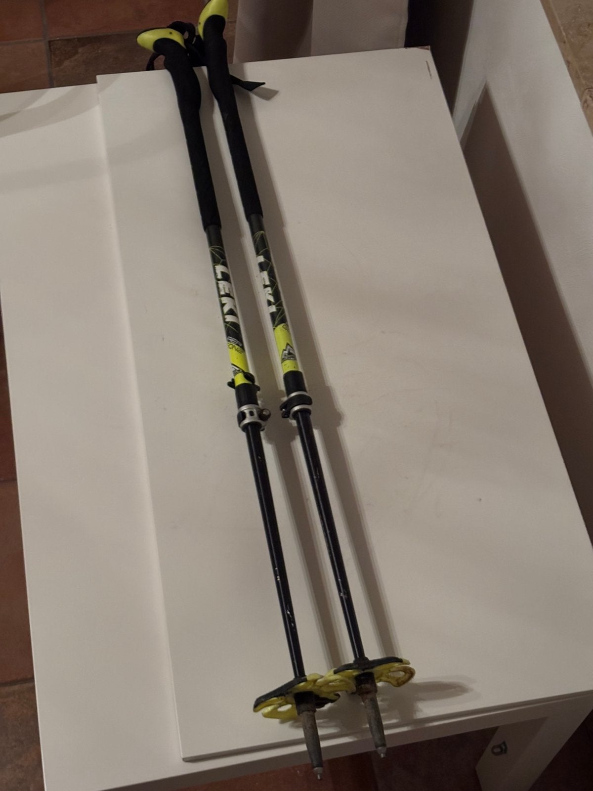 Ski/wandelstokken Leki., Sport en Fitness, Ophalen of Verzenden, Zo goed als nieuw