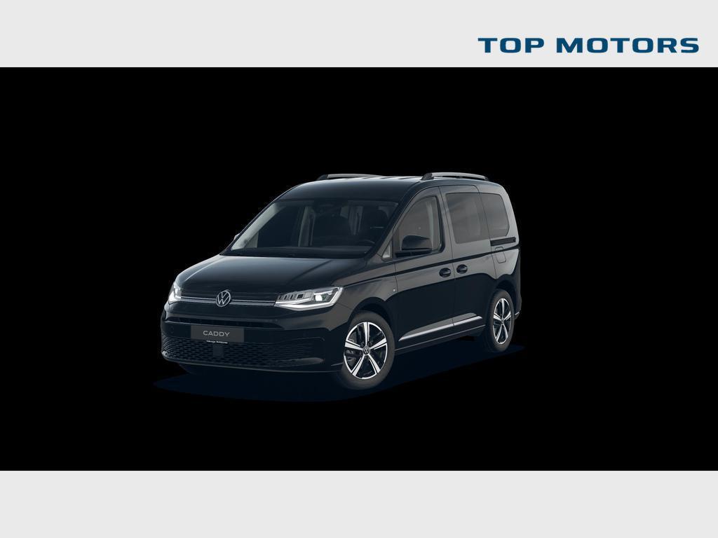 Volkswagen Caddy Style 5 zitsTSI EU6115pk (85KW)DSG 7Korte W, Auto's, Volkswagen, Automaat, Monovolume, Caddy Combi, Zwart