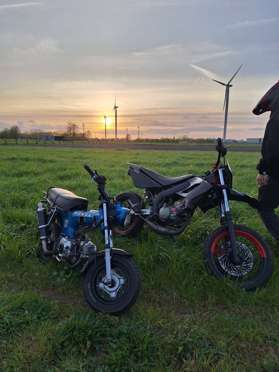 Verkoop derbi senda kan ook en projectje zijn, Fietsen en Brommers, Brommers | Derbi, Ophalen, Gebruikt, Klasse B (45 km/u)