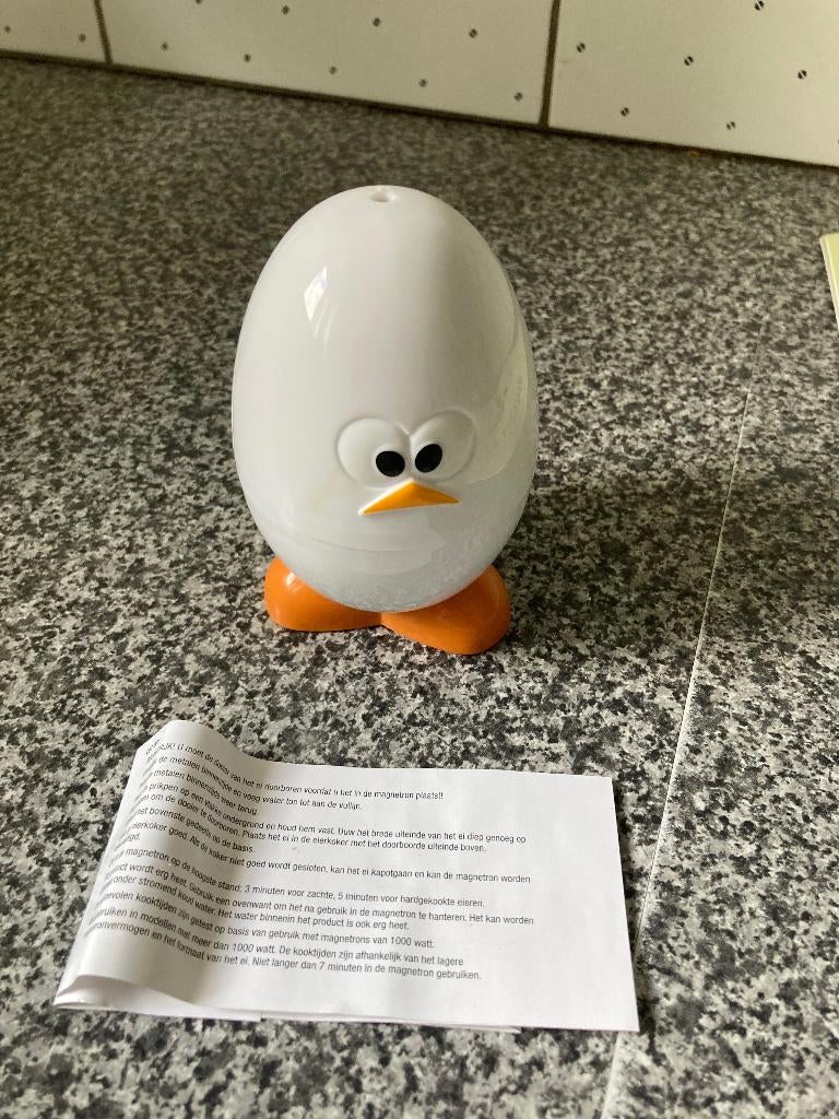 Joie Eierkoker Egghead voor 1 ei in microgolf, Huis en Inrichting, Ophalen of Verzenden, Zo goed als nieuw