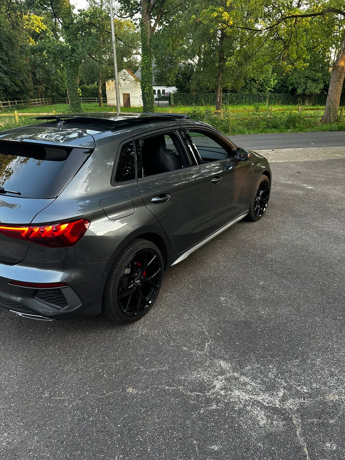 Audi A3 2.0 TFSI e, Autos, Argent ou Gris, Achat, Euro 6, Noir