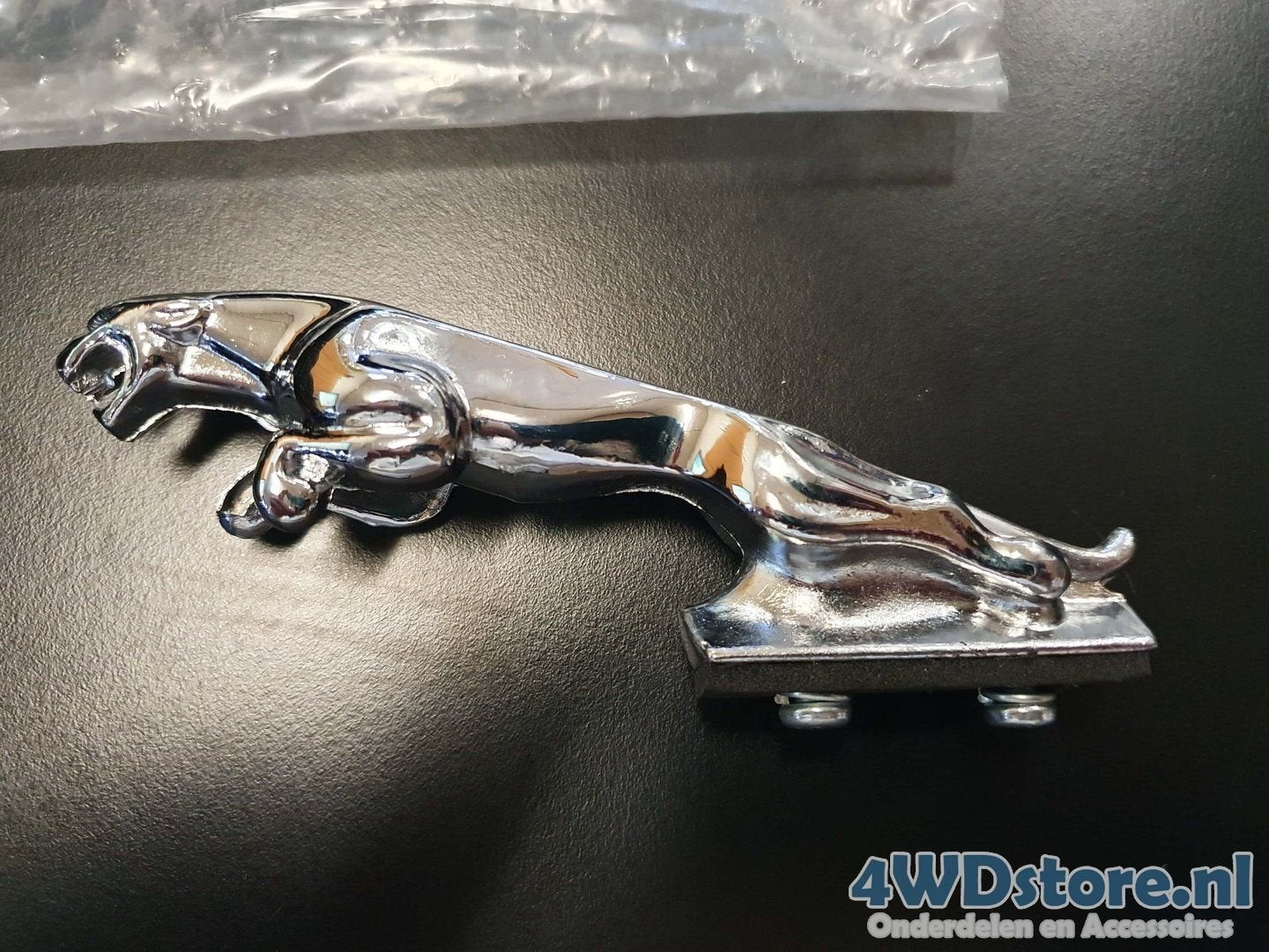 Jaguar Leaping Cat Chrome Embleem Ornament, OEM - BD29644, Neuf, -, Jaguar, -