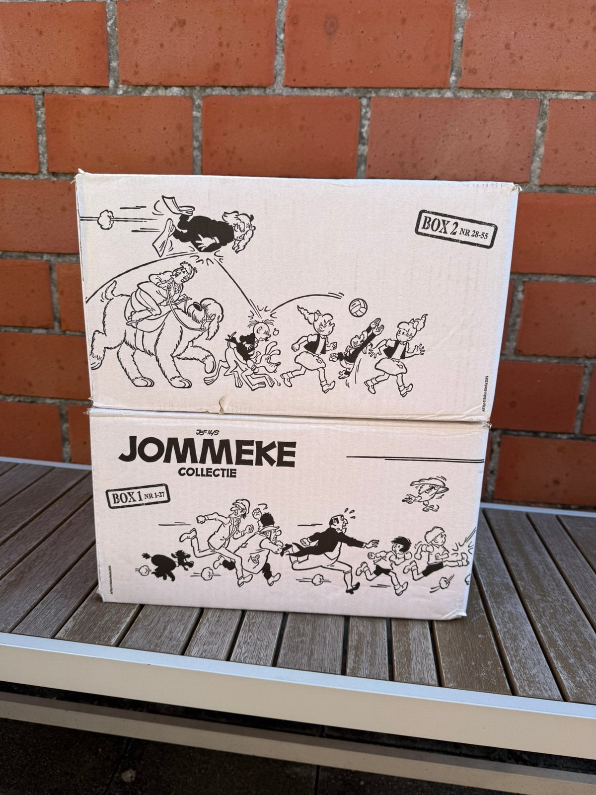 Jommeke verzamelalbums ballon comics volledige reeks, Complete serie of reeks, Ophalen, Zo goed als nieuw