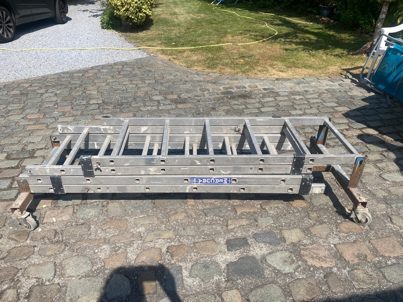Echaffaudage, 2 à 4 mètres, Pliable ou rétractable/escamotable, Échelle, Enlèvement