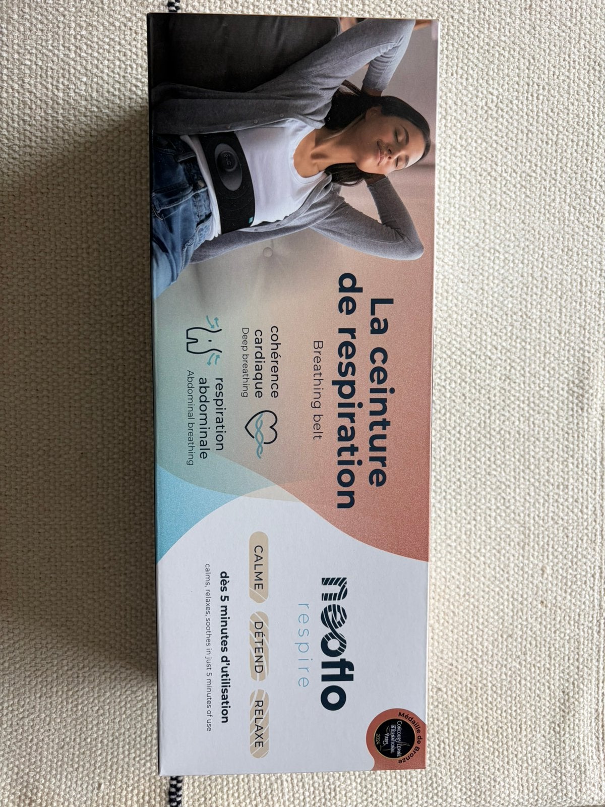 Neoflo ceinture de respirarion Neuf et emballé, Sports & Fitness, Enlèvement, Neuf