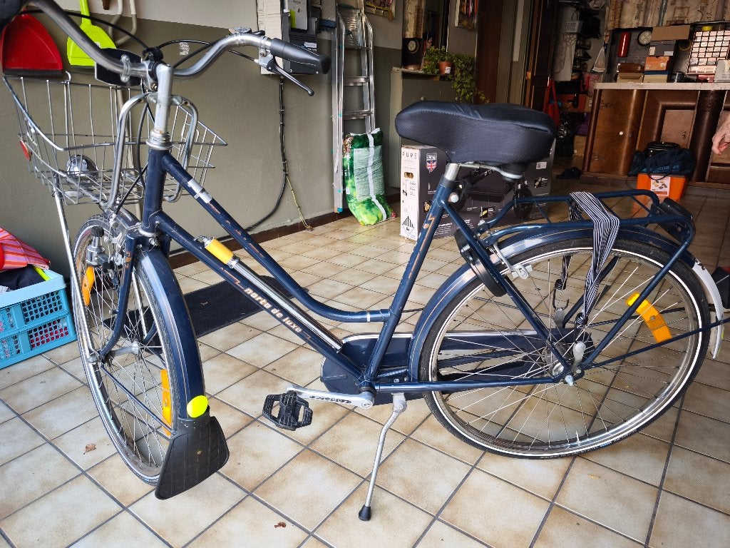 2 fietsen te koop man én vrouw,  worden beide aangeboden., Enlèvement, Utilisé, Frein sur jante, Norta