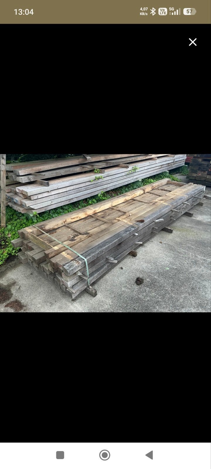 Eiken kepers, Bois dur, Comme neuf, Enlèvement, 250 cm ou plus