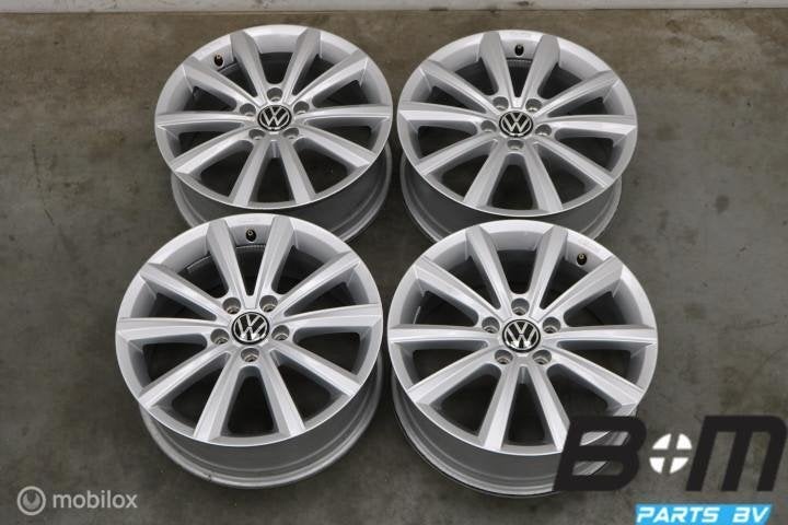 ORIGINEEL! 17 inch velgen VW Passat 3G B8! 3G0071497C, Gebruikt, Velg(en), 17 inch, Personenwagen