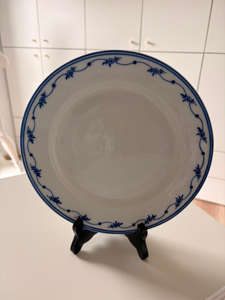 Assiette porcelaine de Tournai, Ophalen of Verzenden