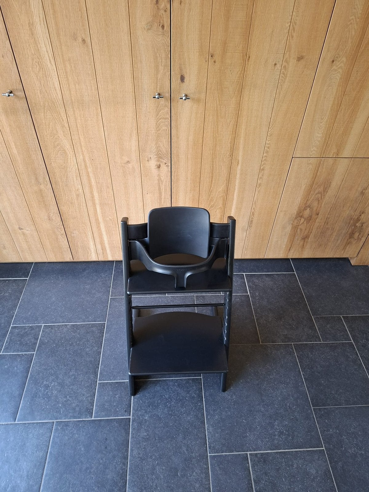 Trip trap Stokke, Ophalen, Gebruikt, Meegroeistoel, Gordel(s)