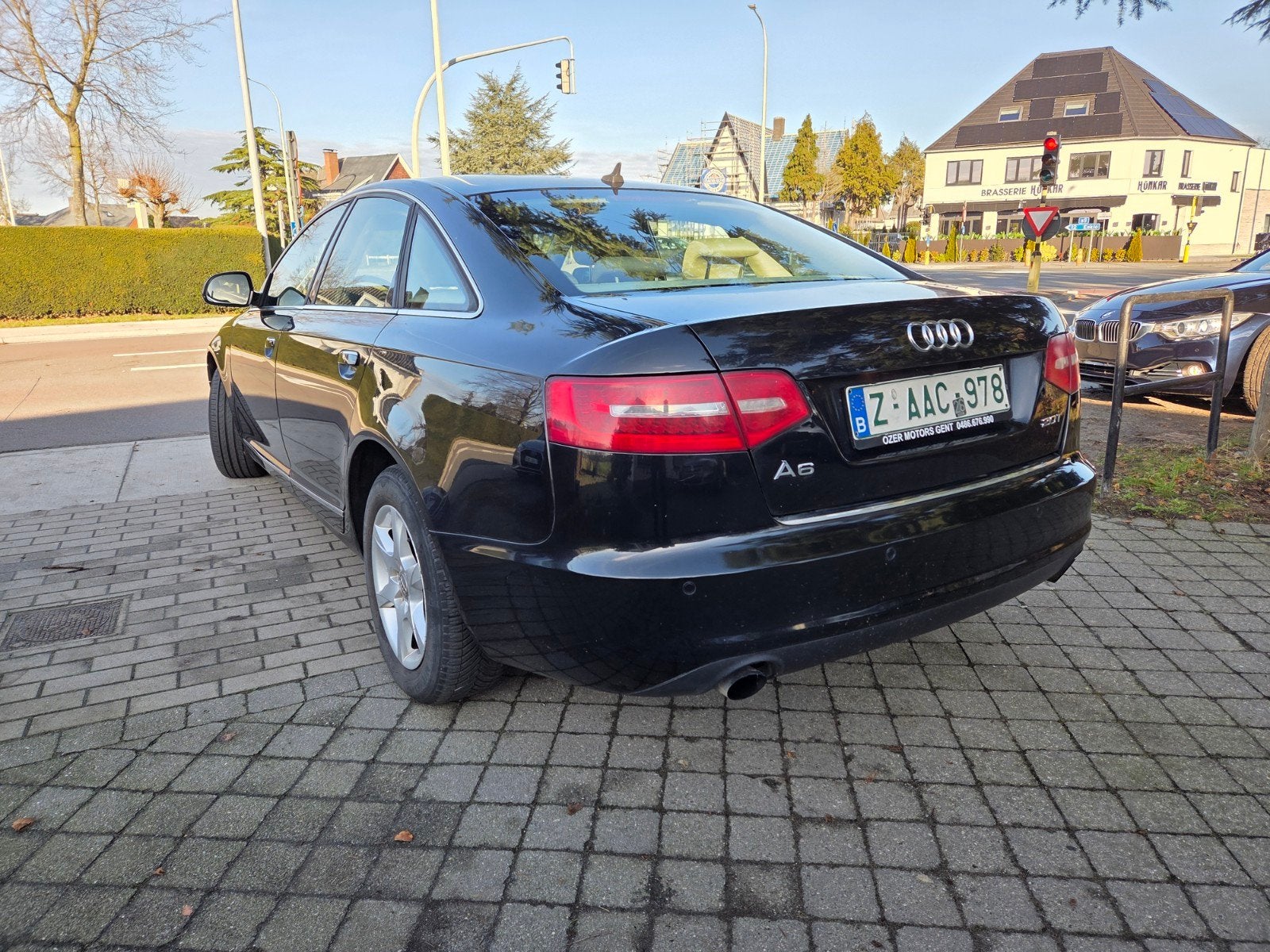 Audi A6 2.0TFSI 2008 133.000KM!, Auto's, Voorwielaandrijving, Stof, Beige, 4 cilinders
