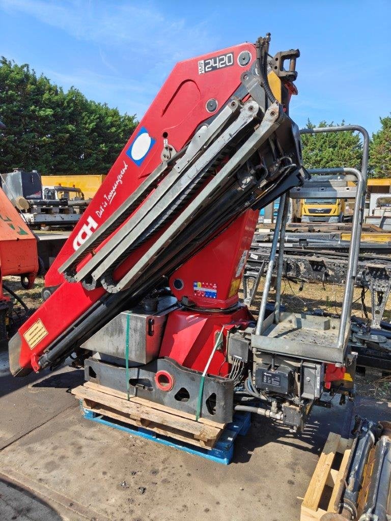 HMF 2420-K3 laadkraan loader crane Radio Remote control