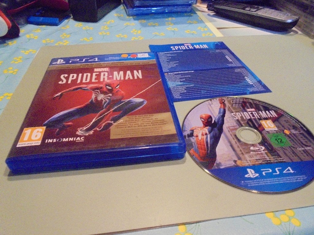 Playstation 4 Marvel-Spiderman (game year) (CIB), 1 joueur, Aventure et Action, Comme neuf, À partir de 16 ans