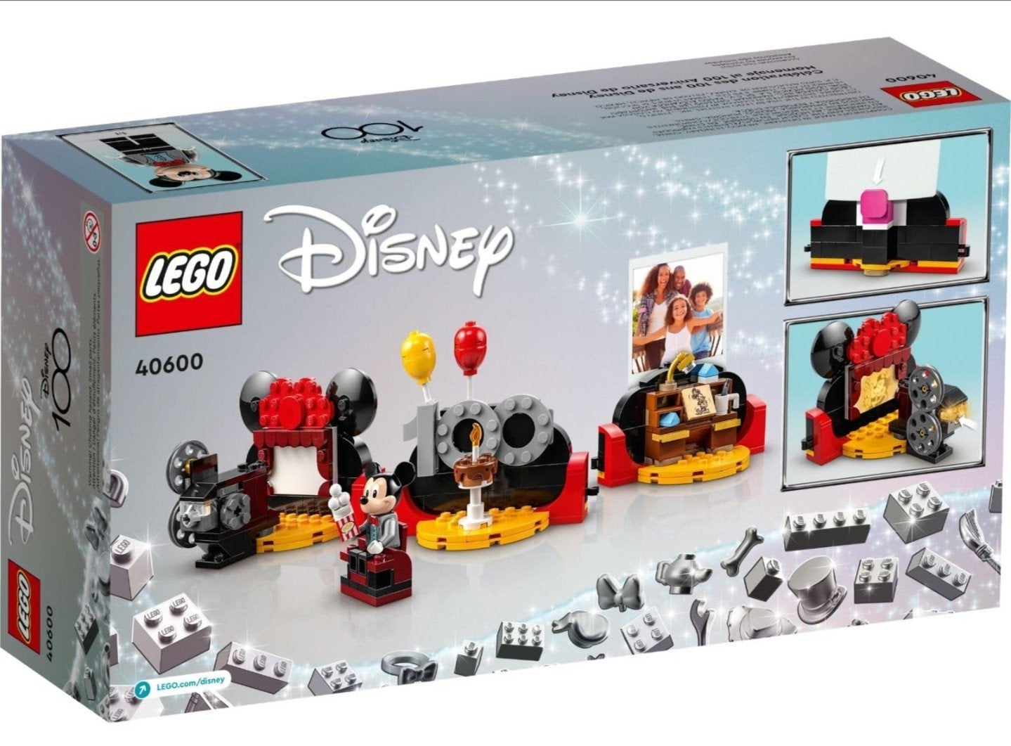 40600 Lego Disney 100 Years Celebration
226st. 8+, Lego, Nieuw, Ophalen of Verzenden, Compleet