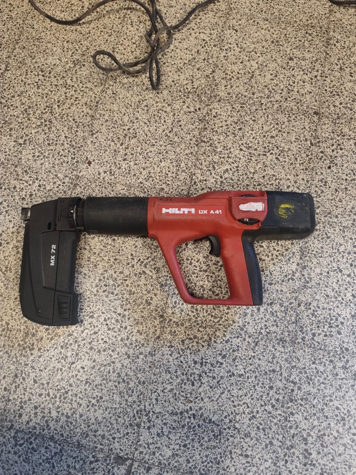 Hilti DX A41, Ophalen