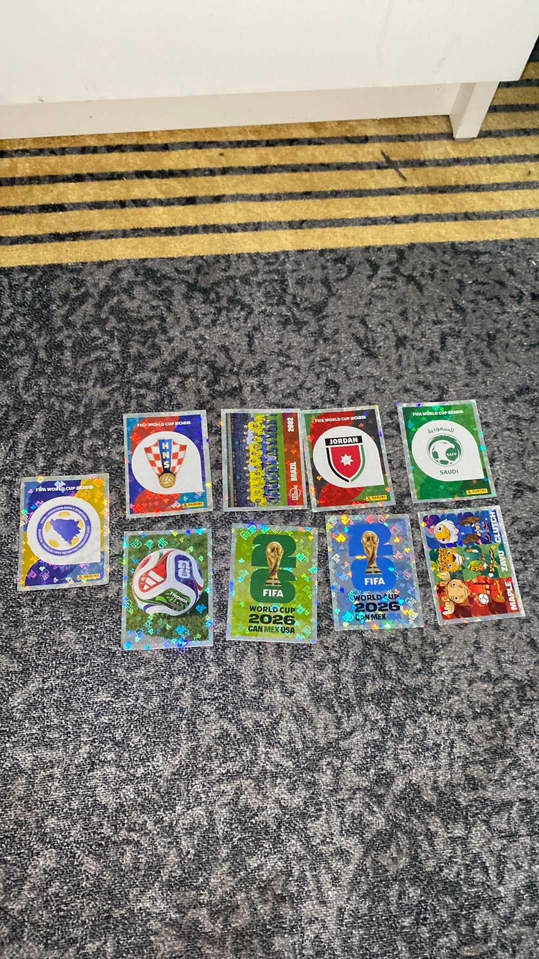 Panini voetbalstickers, Ophalen of Verzenden, Zo goed als nieuw