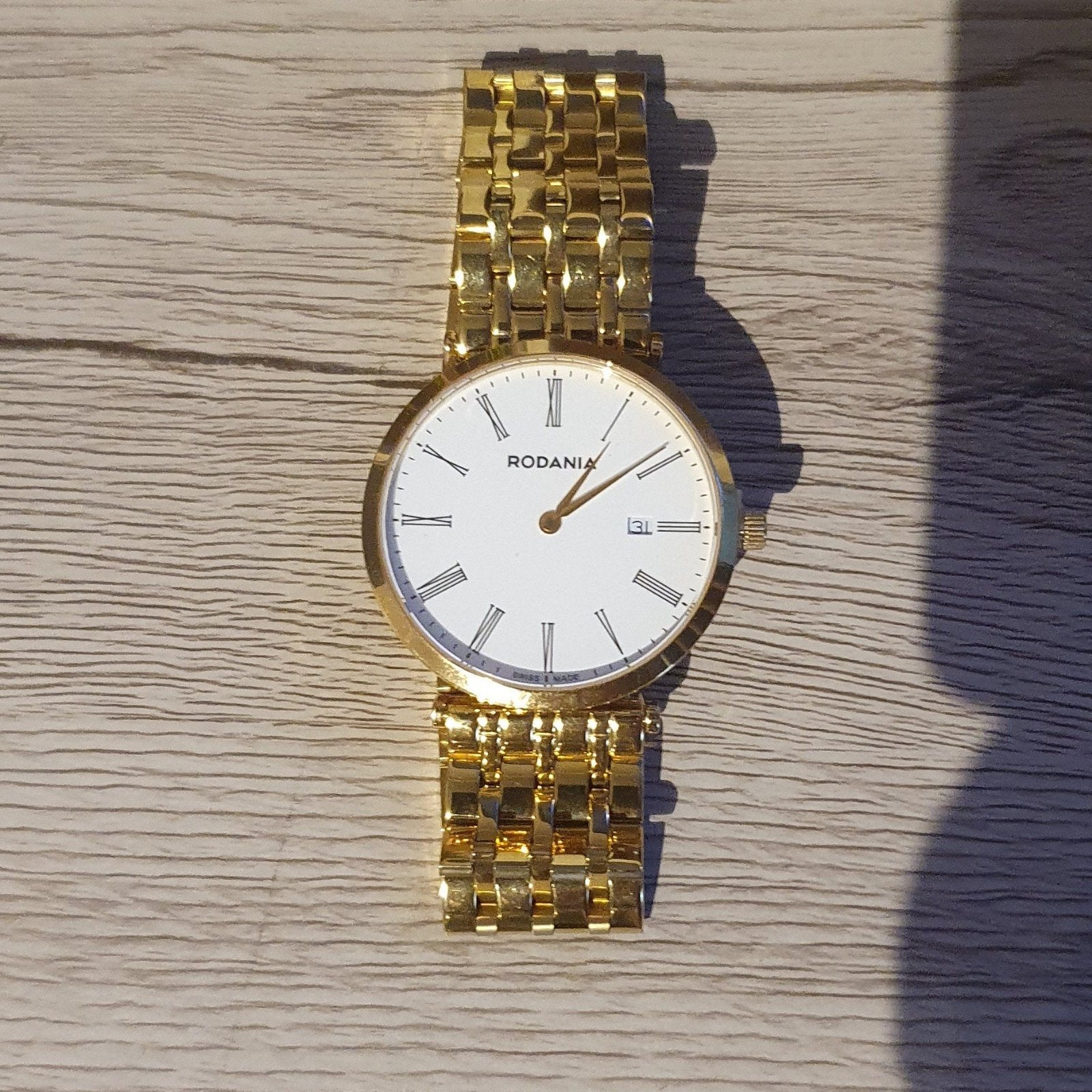 Rodania herenuurwerk, Ophalen