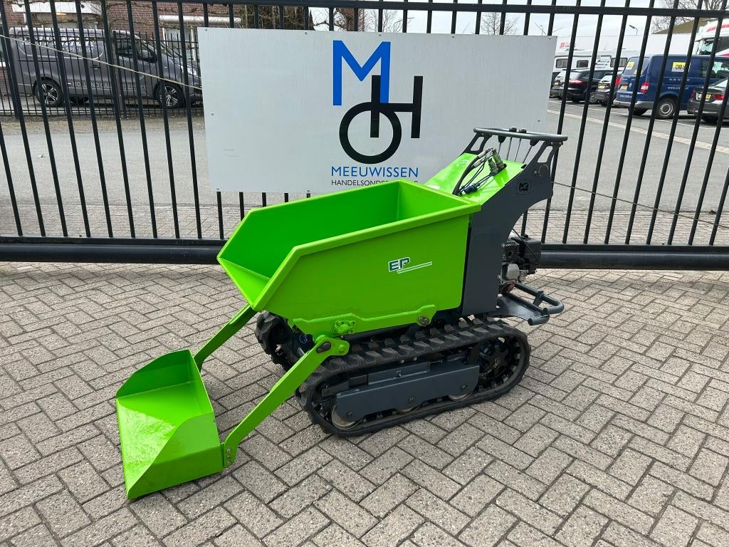Merlo M500DP benzine rupsdumper met laadschop BJ2021 MARGE, Jardin & Terrasse, Scies manuelles, Enlèvement, Utilisé, Autres types