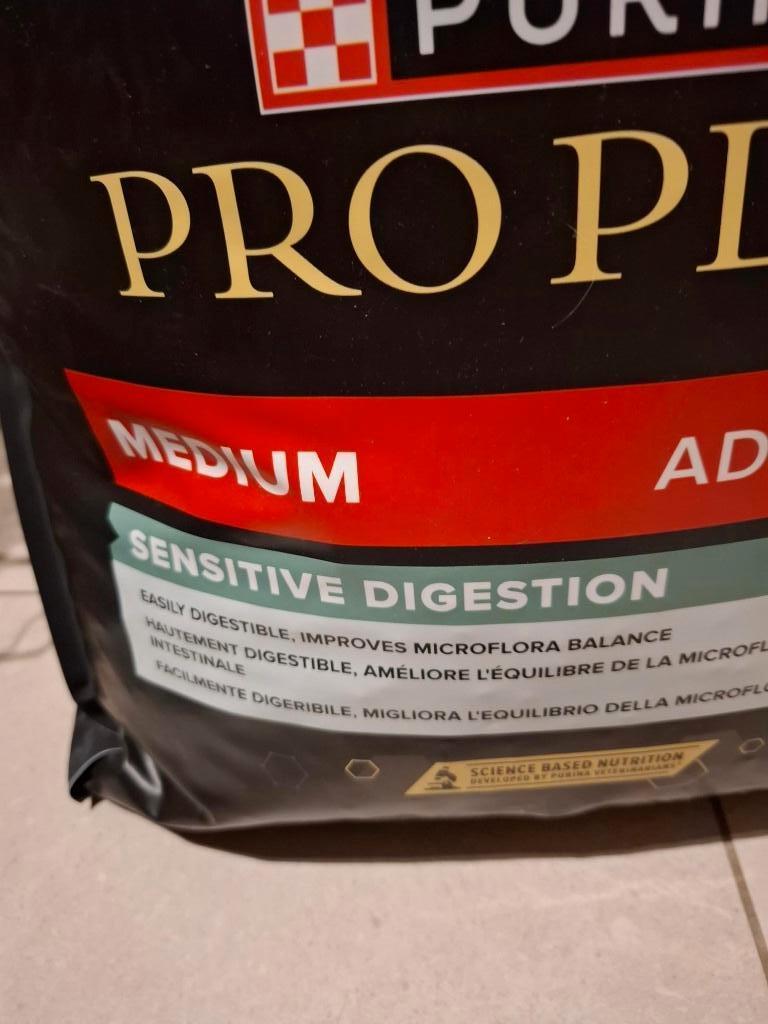 Purina hondenbrokken gevoelige darmen, Enlèvement, Chien