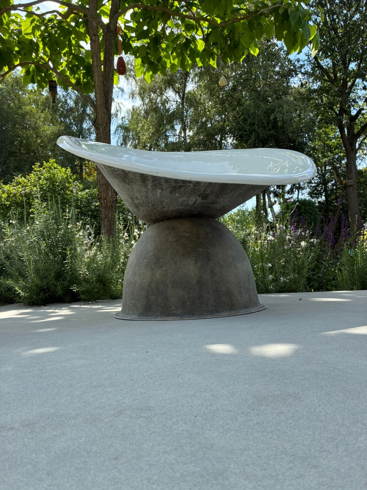 Design tuinstoel lounge model (design stoel in- of outdoor), Enlèvement, Comme neuf