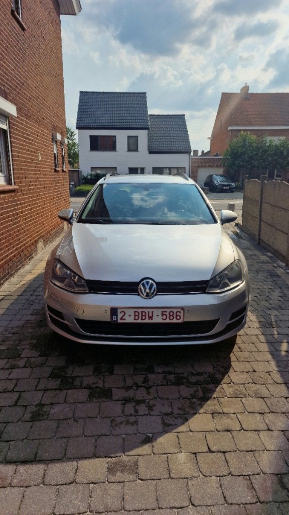 Golf 7 Variant 1.6 TDI, Auto's, Volkswagen, Voorwielaandrijving, Stof, Zwart, 4 cilinders