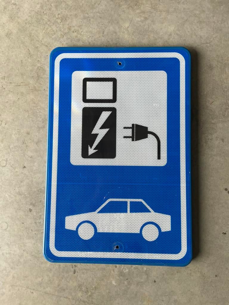 Verkeersbord, Ophalen, Zo goed als nieuw