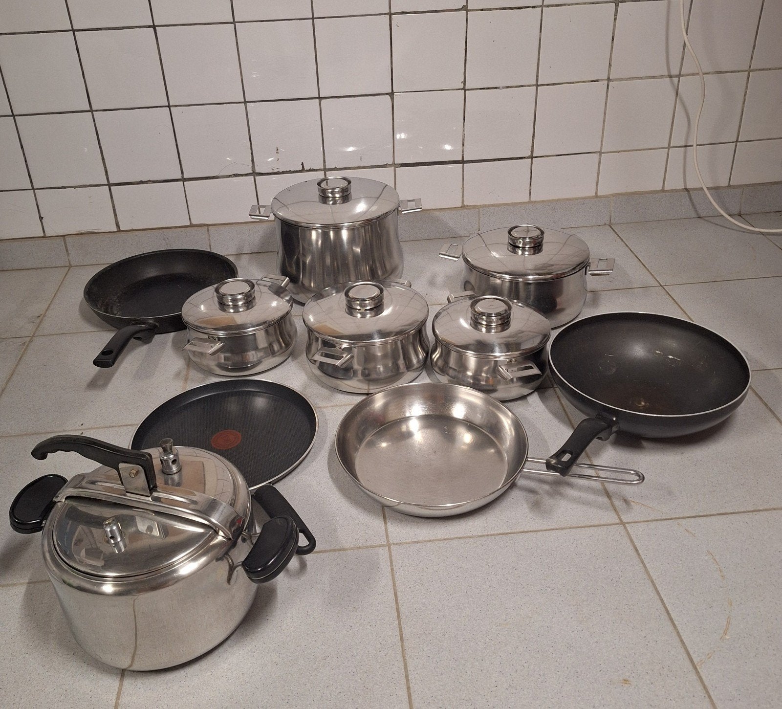 Casseroles De Meyere, Maison & Meubles, Cuisine | Casseroles & Poêles, Avec couvercle, Enlèvement, Comme neuf, Demeyere