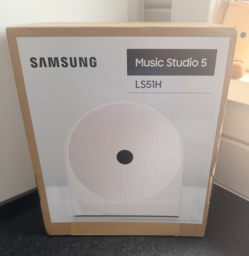 Samsung Luidspreker Music Studio 5 wit – LS51H, Audio, Tv en Foto, Luidsprekerboxen, Slimme speaker, Nieuw, Inclusief kabels, Ophalen