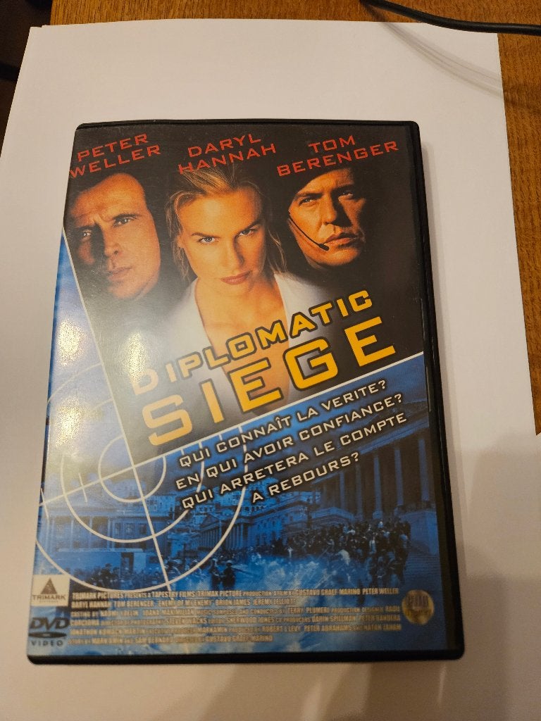 Diplomatic Siege DVD - Peter Weller, Action, Enlèvement ou Envoi, Comme neuf, À partir de 16 ans