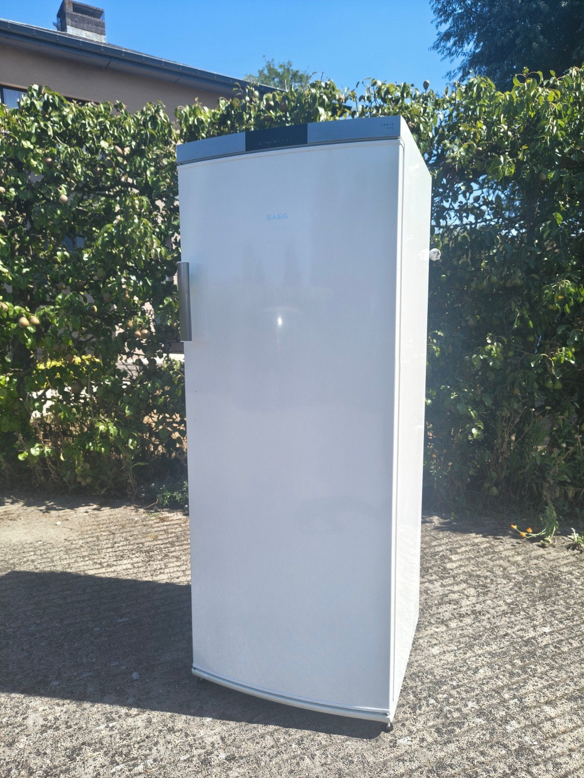 Koelkast AEG, Elektronische apparatuur, Koelkasten en IJskasten, Ophalen, Zonder vriesvak, Zo goed als nieuw, 140 tot 160 cm