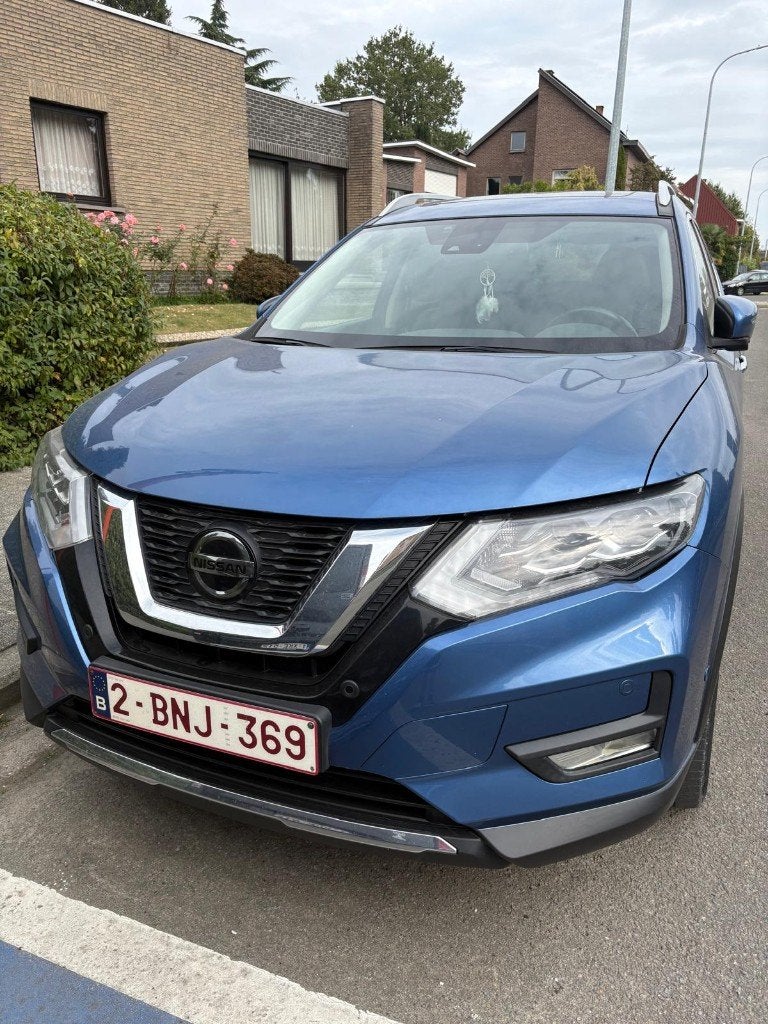 Auto Nissan X-trail, Dealer onderhouden, Blauw, Leder, 5 deurs