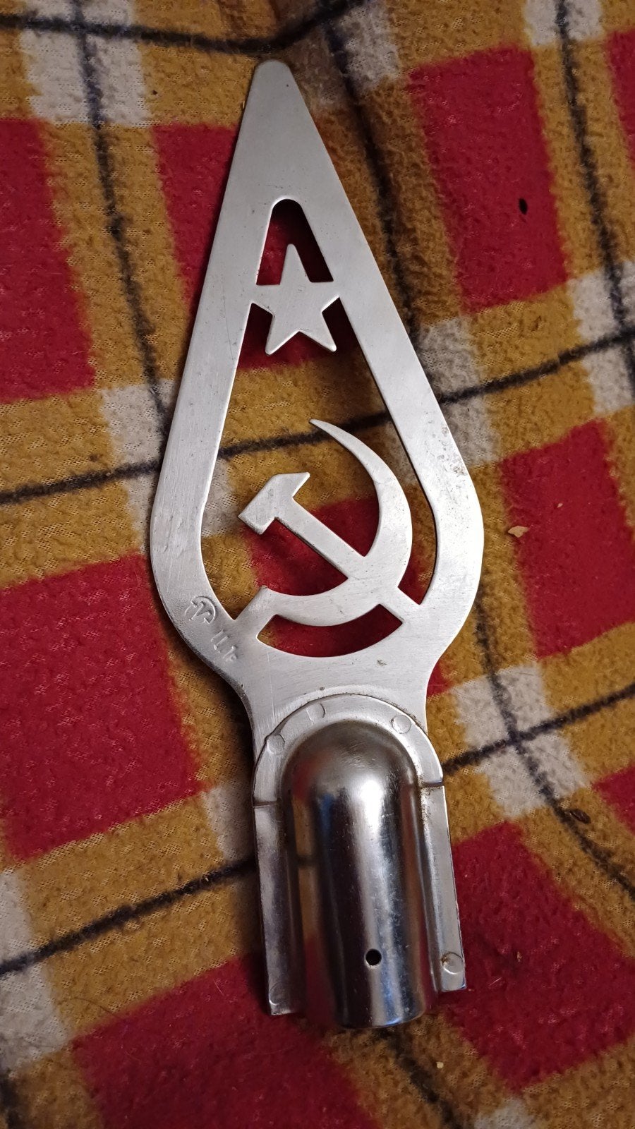 Pointe de mat drapeau URSS années 60, Enlèvement ou Envoi