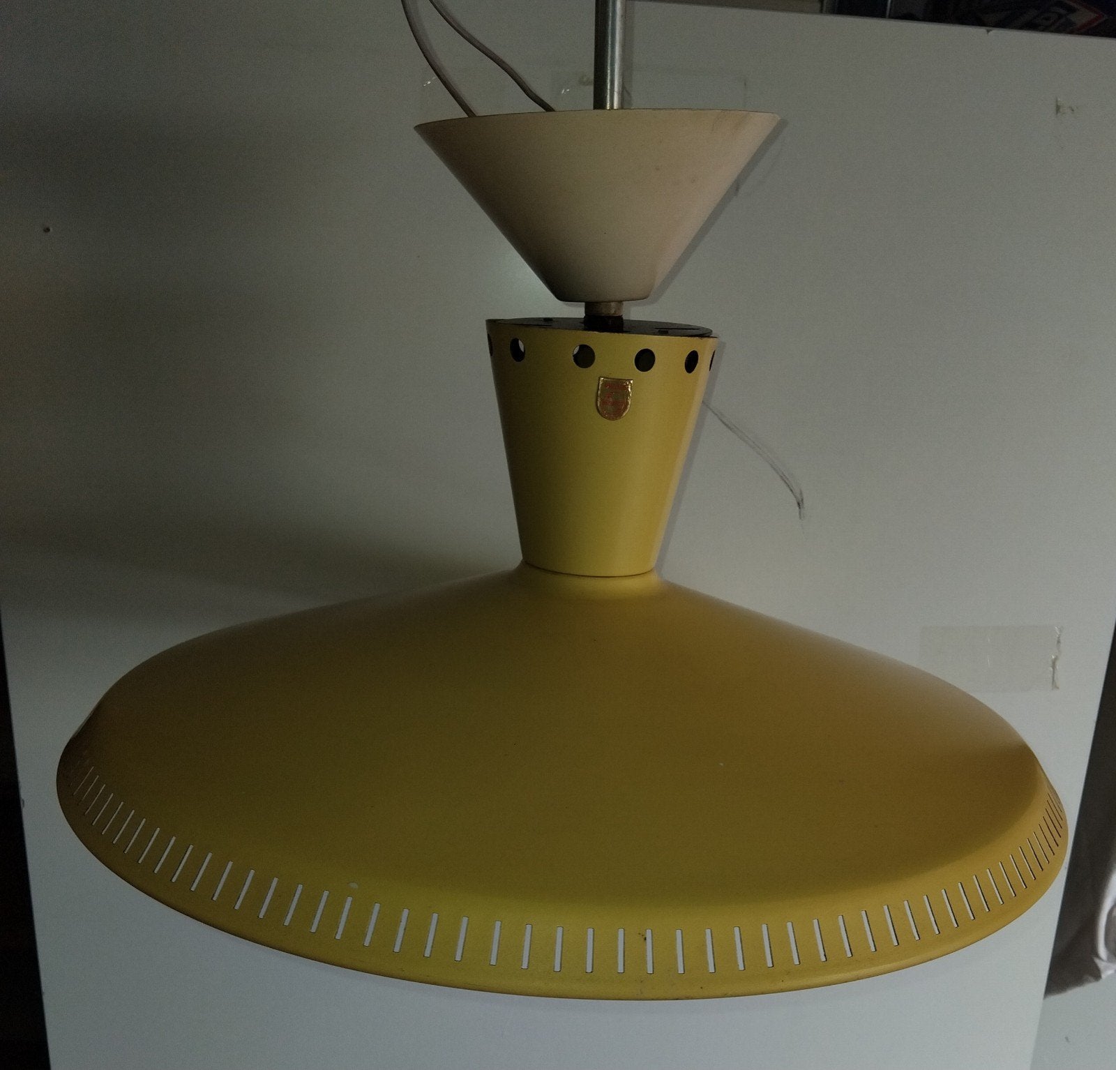 Lampe vintage Louis C. Kalff. Pour Philips