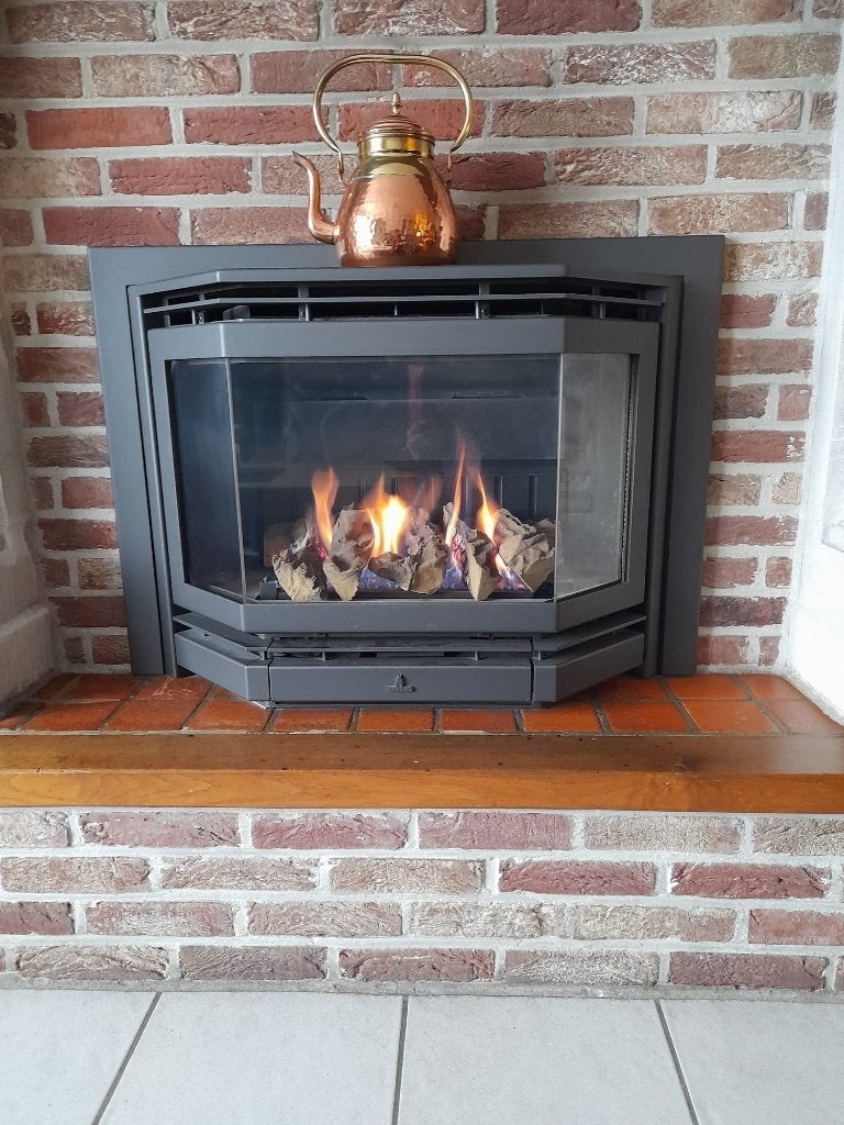 Aardgaskachel Barbas Unica 65, Ophalen, Inbouwhaard