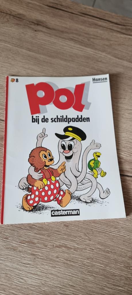 Strip Pol - 8 Pol bij de schildpadden, Eén stripboek, Ophalen of Verzenden, Zo goed als nieuw