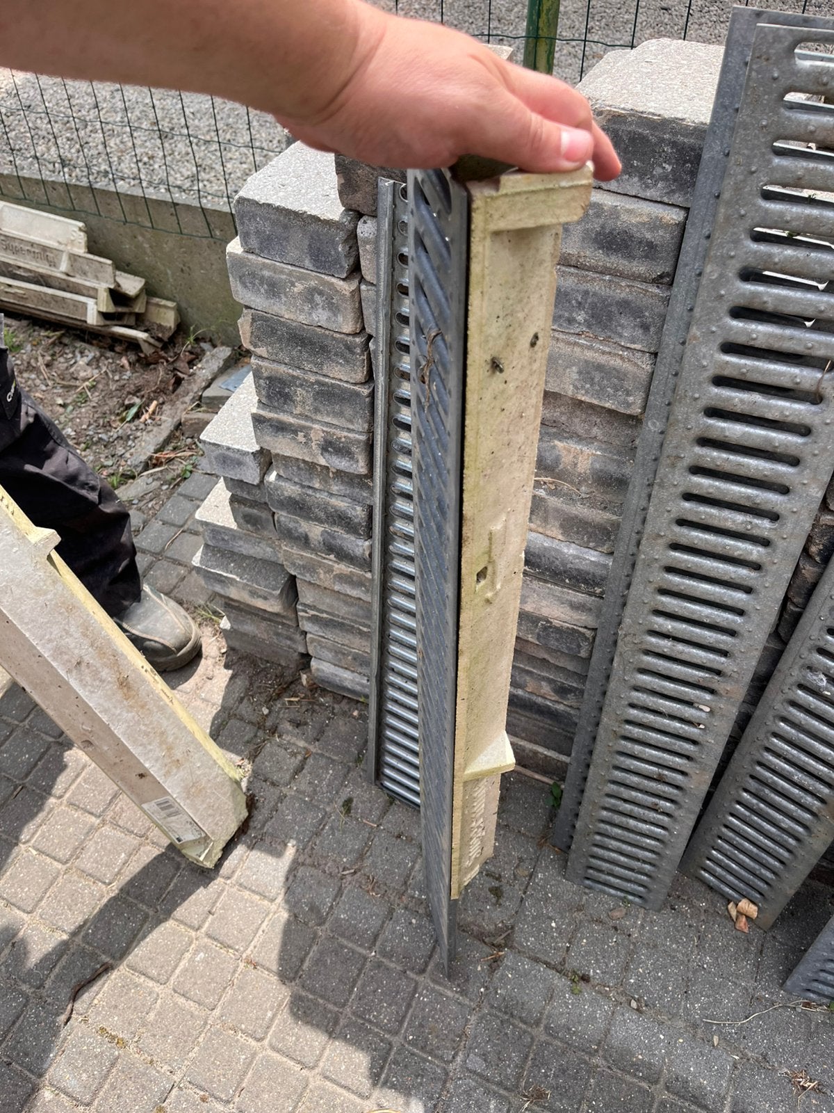 Terrasgoten, Ophalen, Zo goed als nieuw, Minder dan 180 cm, Overige typen