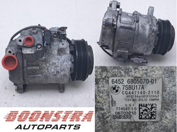 Pompe clim d'un BMW X5 (X5 13-), -, 3 mois de garantie, Utilisé, -