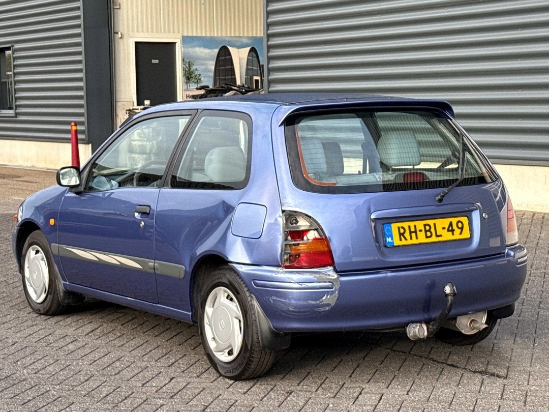 Toyota Starlet 1.3-16V XLi GTSi | Trekhaak | Automaat | Cent, Auto's, 75 pk, Blauw, Bedrijf, 5 zetels