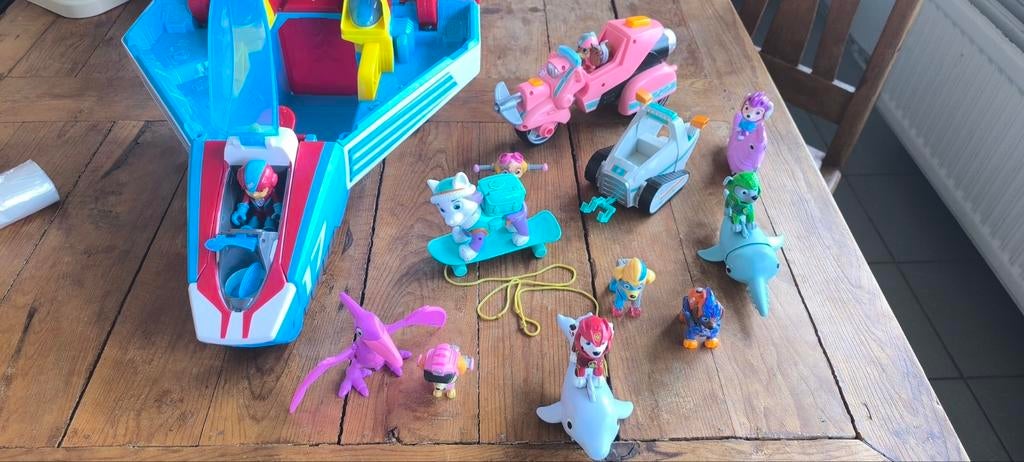 Paw patrol lot, Ophalen
