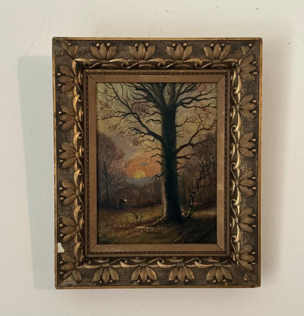 Lot 39. Peinture à l'huile. 240/315. Cadre 350/420. Signé., Enlèvement ou Envoi
