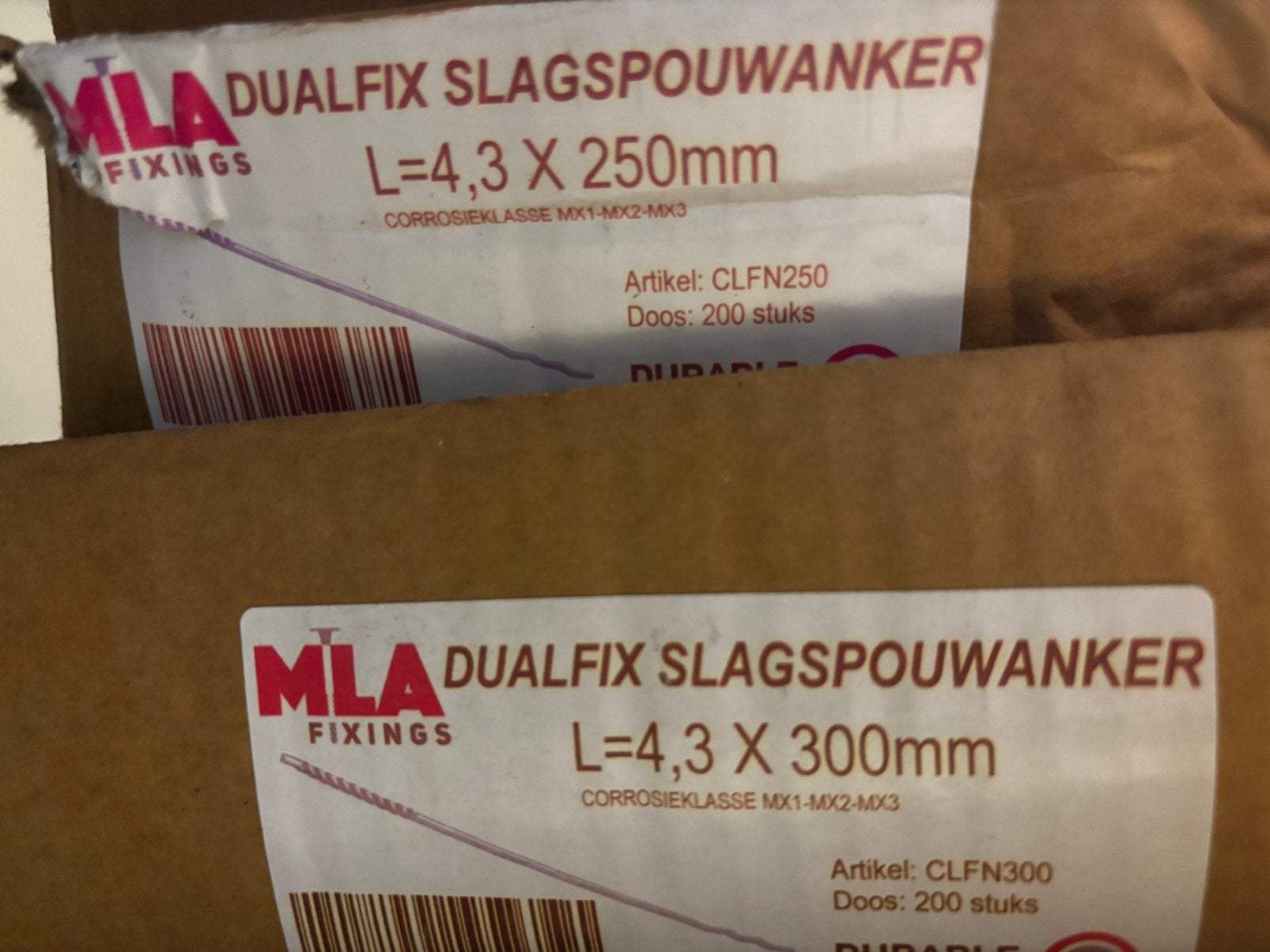 Spouwanker & isolatiepluggen, Ophalen, Zo goed als nieuw