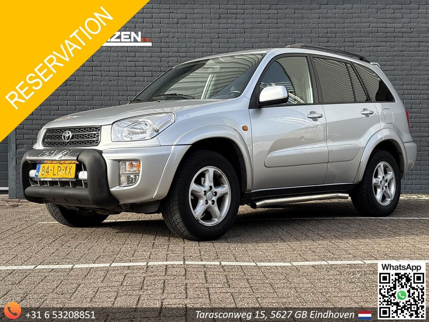Toyota RAV 4 2.0-16V VVT-i Sol | Airco | Trekhaak |, Auto's, Elektrische ramen, Zwart, 211 g/km, Bedrijf