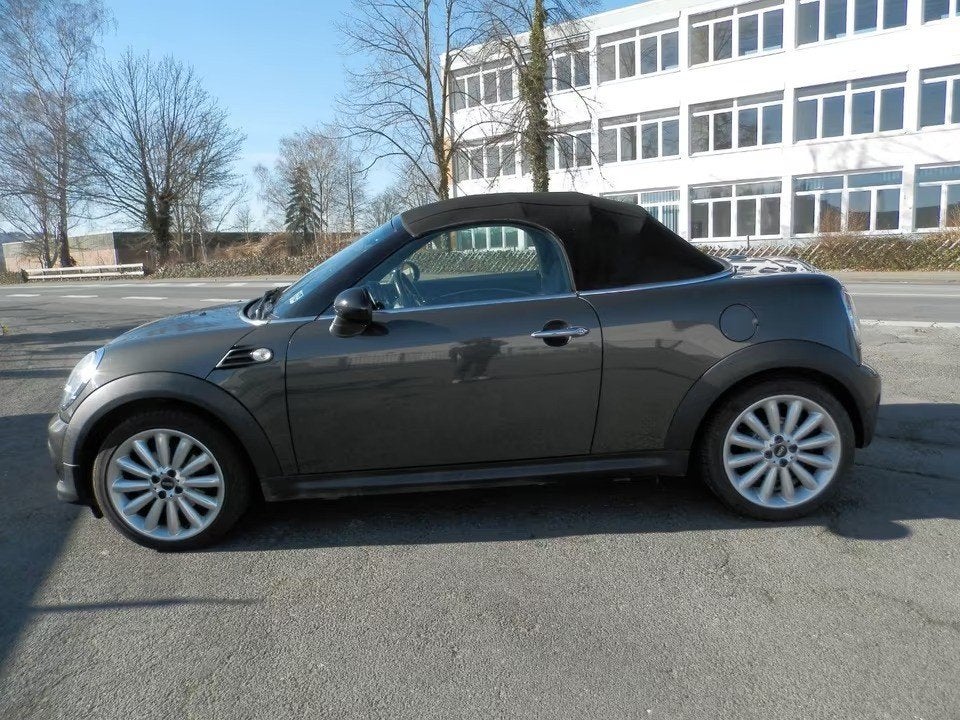 Mini Roadster 1.6 benzine, Auto's, Mini, Stof, Zwart, 4 cilinders, Bruin