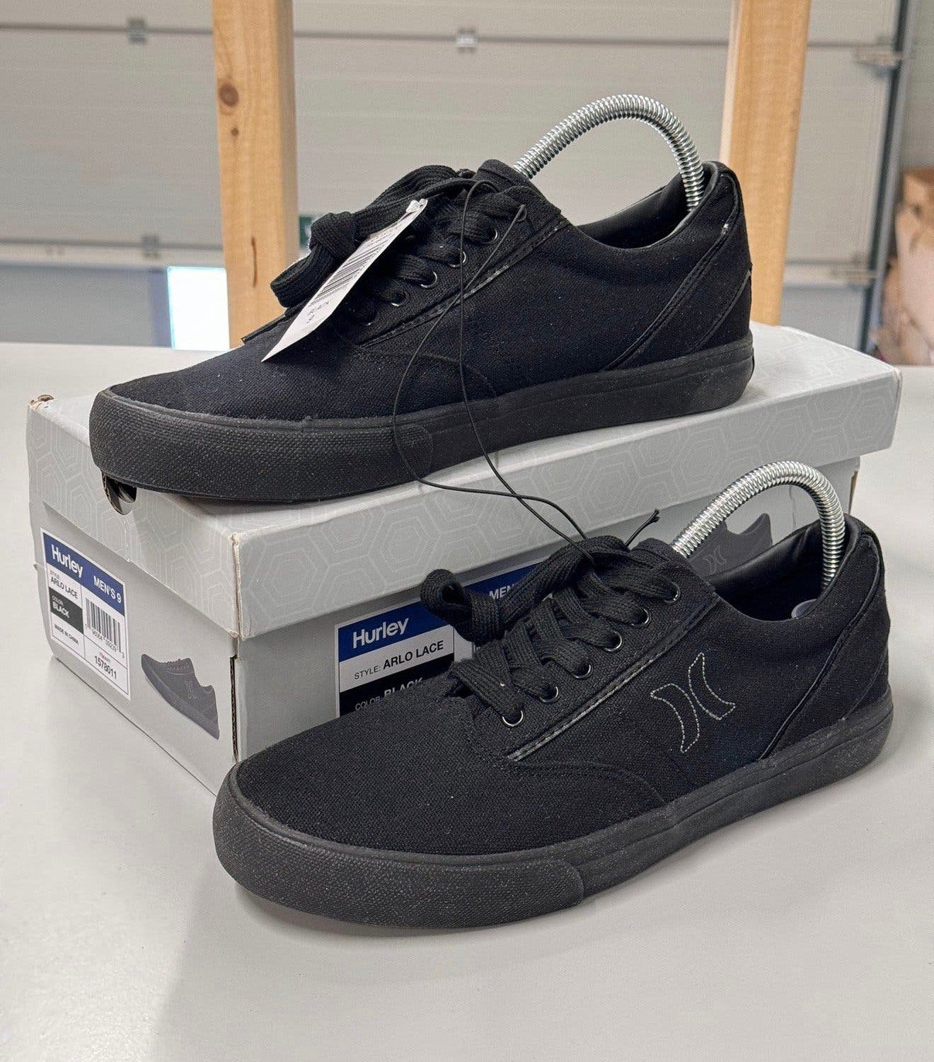 Baskets Hurley Arlo Lace en toile, 43, nouvelles, noires, Vêtements | Hommes, Neuf, Enlèvement ou Envoi, Baskets, Noir
