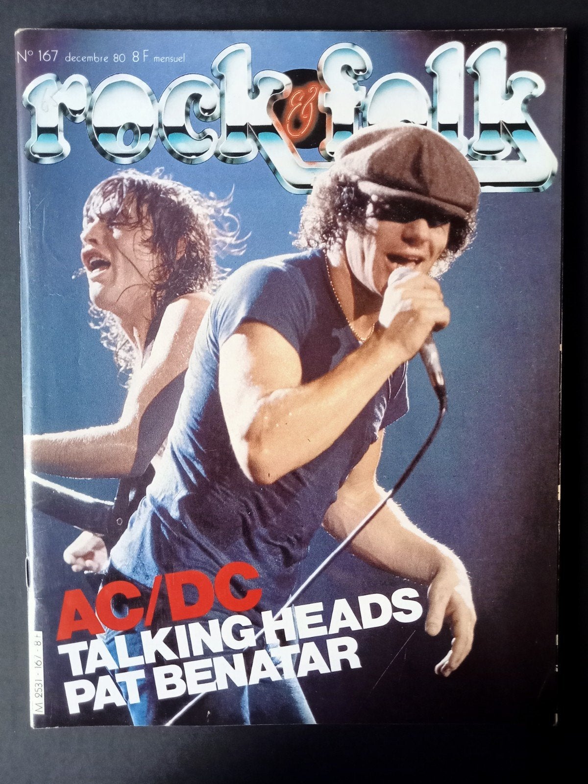 AC/DC Rock&Folk Frans tijdschrift 1980, Rock
