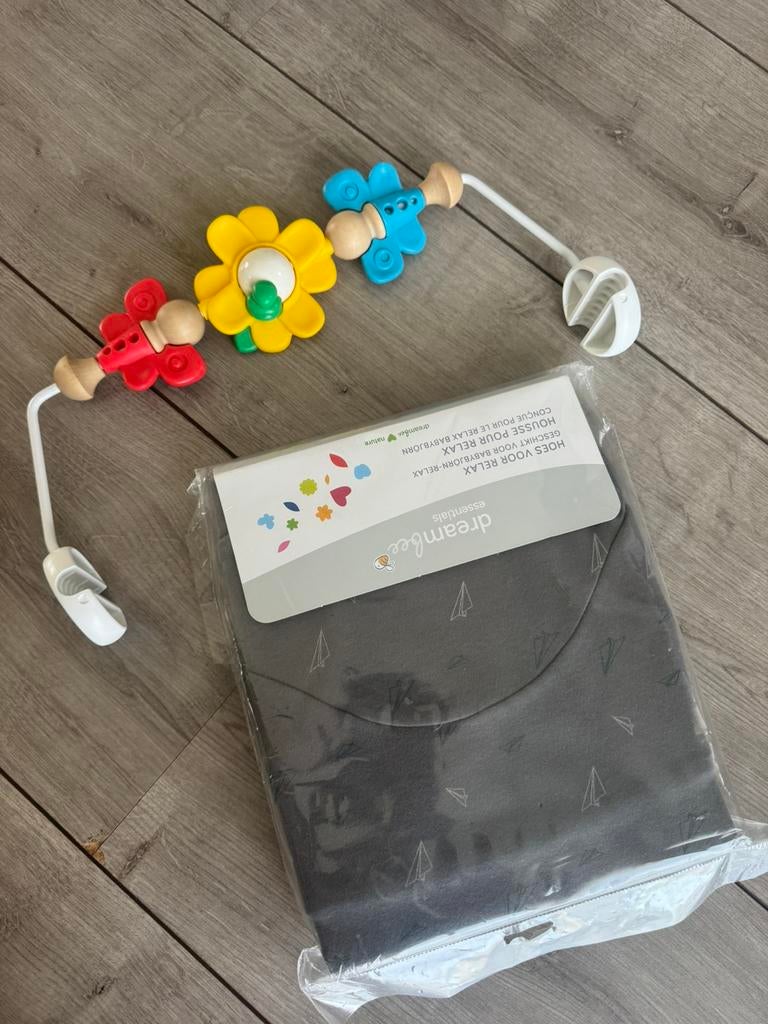 Babybjorn speelboog en hoesje, Kinderen en Baby's, Wipstoeltjes, Ophalen of Verzenden, Zo goed als nieuw