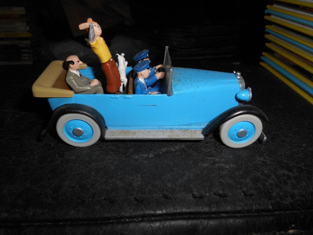 Voiture tintin 1/43, Collections, Enlèvement ou Envoi, Tintin